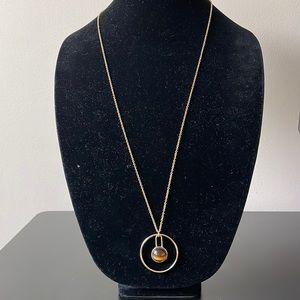 Halogen long chain necklace